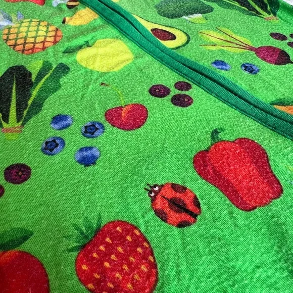 Little Sleepies Once Upon A Farm Collab Zippy Pajamas Size 3T - Picture 7 of 8